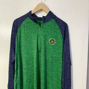 Under Armour Green and Blue Athletic Pullover